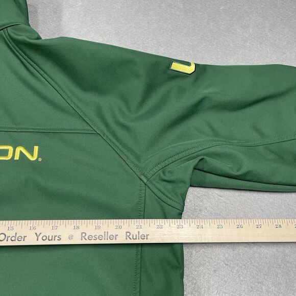 Oregon Ducks Jacket Mens Medium Green Columbia Sports Softshell Embroidered NCAA - Picture 11 of 12